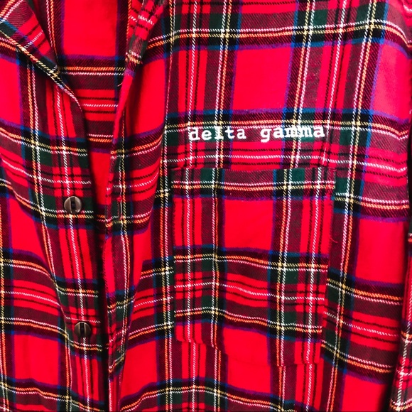 The Social Life Delta Gamma flannel - OS - Picture 4 of 8